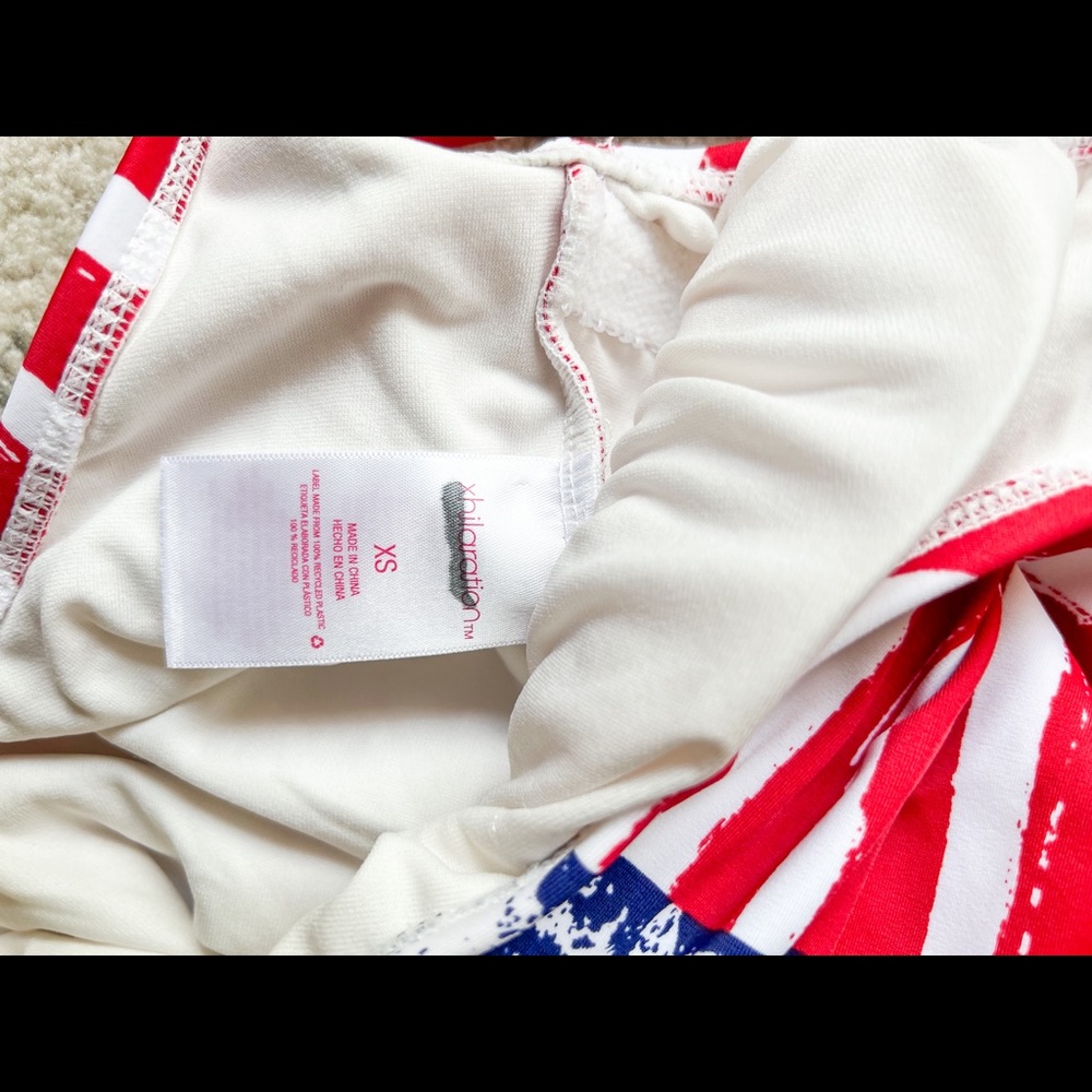 Memorial Day Onepiece Swimsuit XS - Picture 2 of 3